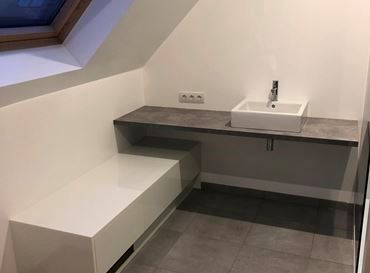 Zeer mooie en moderne badkamer renovatie Beerse